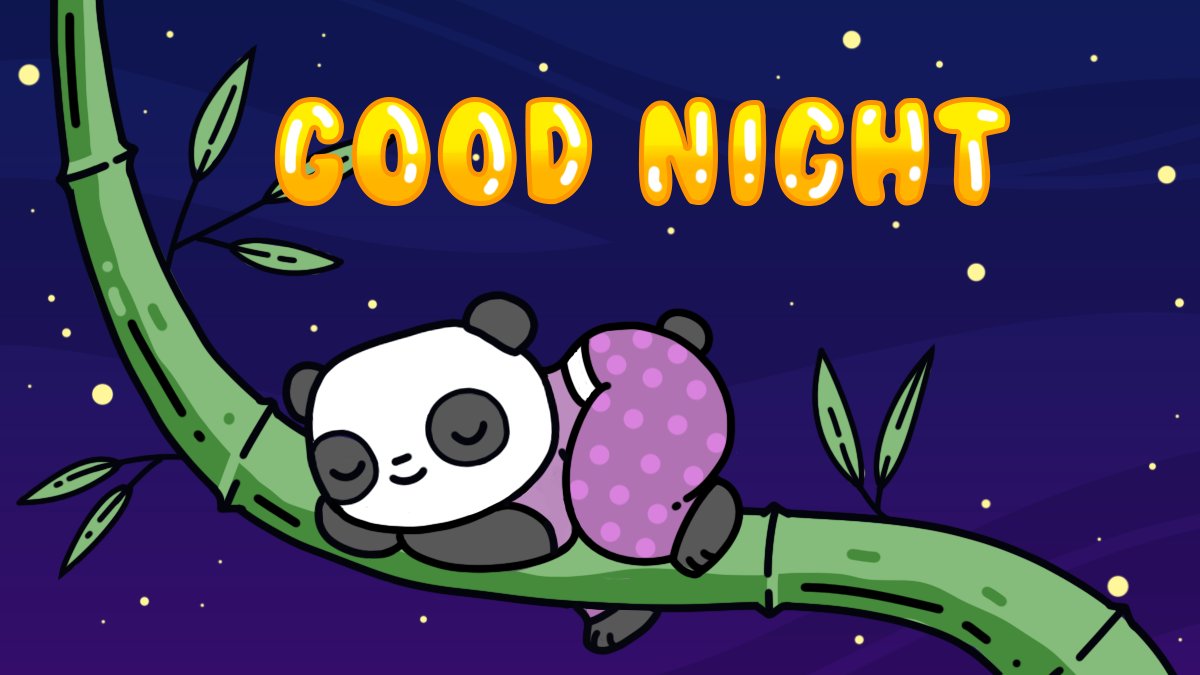 Bamboozles 🐼 (@bamboozle_nft) on Twitter photo GN Frens 🐼🌙 (Say it back) GN Frens 🐼🌙 (Say it back)