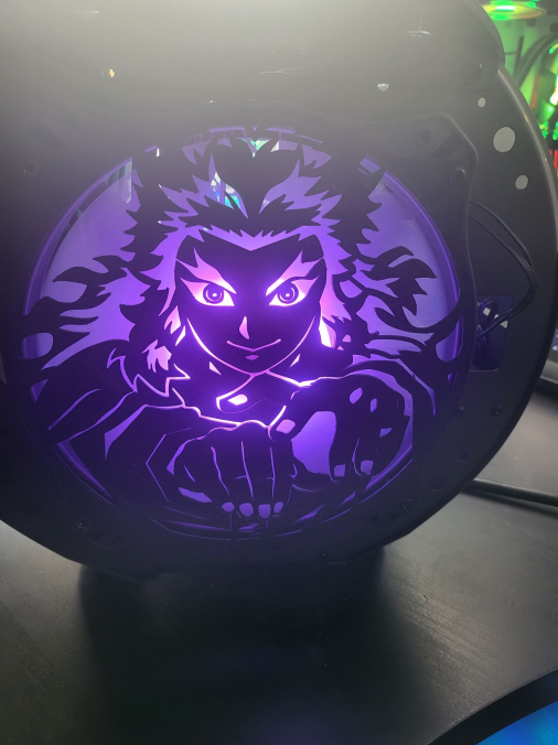NegEdgeGFX's tweet photo. "SET YOUR HEART A BLAZE"
Custom PC Fan covers 200mm sized by your boy, Negative Edge!

#Anime #DemonSlayer #FlameHashira #Rengoku #NegativeEdgeGFX #NegativeEdge #PCfanCovers #BlackTonyStarks #CustomGamingPCs https://t.co/zwVjbu6taf