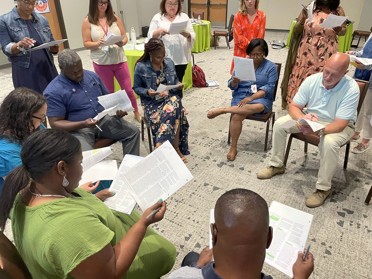 RTEFlightStatus's tweet photo. What do educators do the first days of summer vacation? Professional Learning. Last year we planned to #RTEfly. Next year, we’re planning to #RTEsoar! @RichlandTwoAVID @RichlandTwo https://t.co/pM2JRfNrCR