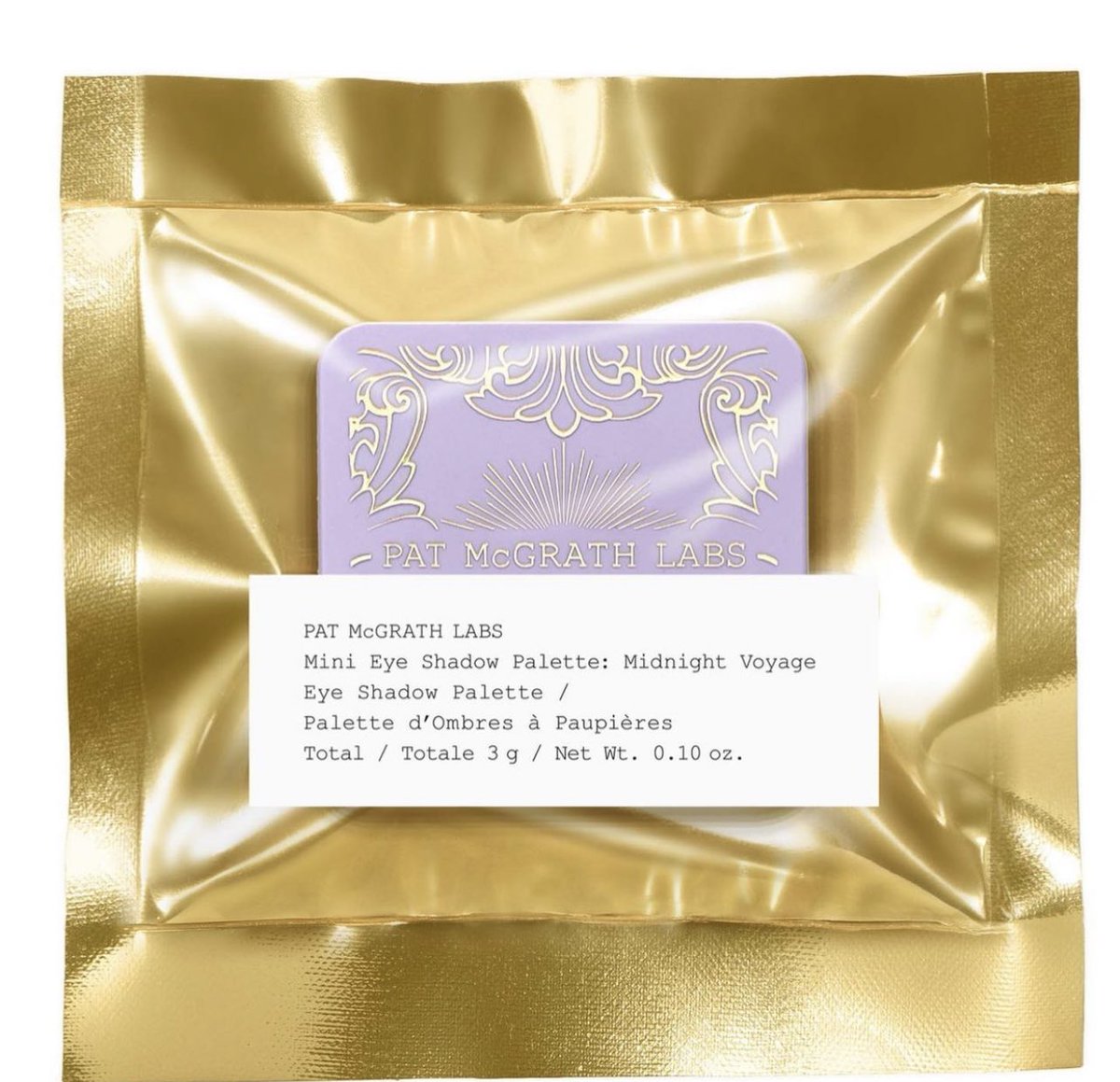 #Revealed 🚨 NEW! Mini Eye Shadow Palette: Midnight Voyage ✨💜 #patmcgrath #limitededition mini palette stars five of her most-loved eye shadows complemented by debut metallic "Bronze Venus" $29
Online ➡️ June 11 @sephora