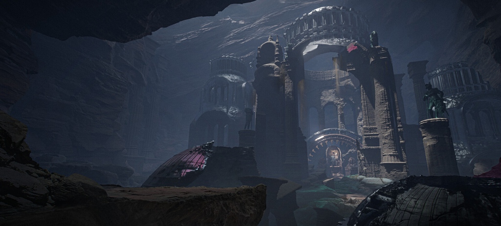 terraformart's tweet photo. Long Forgotten Throne, personal work designed by our Sr. Environment Artist Emre Aktuna @emreaktuna
#unrealengine5 #3Dcoat #visualdevelopment #visdev #environment #environmentdesign #motionart #classicscifi #artstationhq #unrealengine #fantasy #gameart #gamedesign #filmconcept https://t.co/7AfpNSjQfd