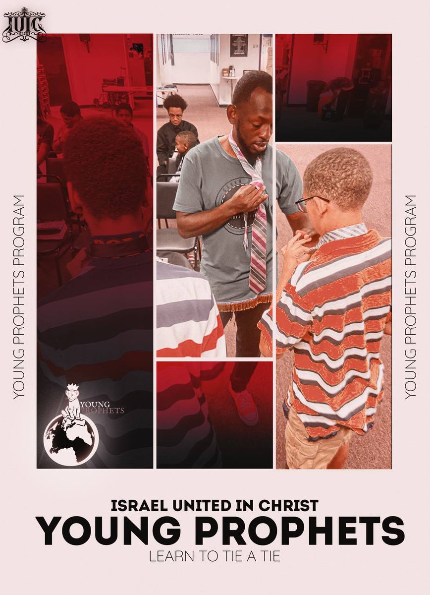 ChaazaqIsrael's tweet image. IUIC ORLANDO YOUNG PROPHETS 
The Young Men Being Taught How To Look Presentable and Wise Learning How To Tie a Tie !

Proverbs 22:6
King James Version

6 Train up a child in the way he should go: and when he is old, he will not depart from it.

#jobinterviewready #iuic