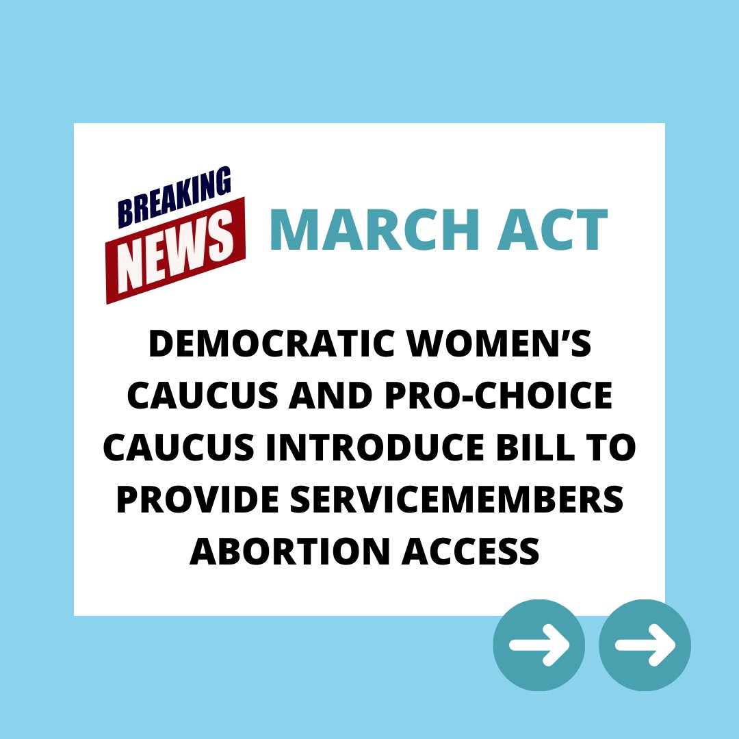 ASRM_org's tweet photo. ASRM supports the #MARCHAct that was introduced on Friday. At a time when state lawmakers are decimating #abortion access and SCOTUS is poised to overturn the right to abortion, our military families face significant barriers to care.

Read more: https://t.co/XGq6yJTNEQ https://t.co/hUqwDmRXCT