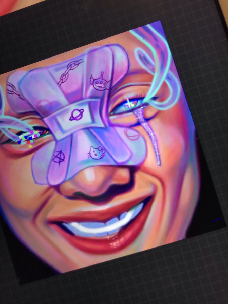 WIP ･:*+.\(( °ω° ))/.:+ #digitalart #procreate #Pride2022