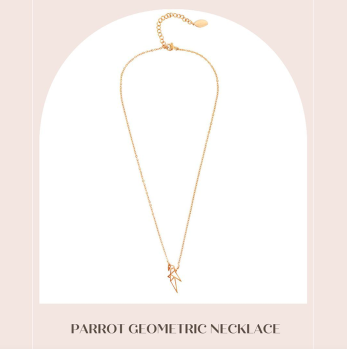 Simple but super special 🤍 shop our parrot geometric necklace!

#parrot #parrotlover #dynami #sustainability #sustainablejewellery #ecofriendly #fashion #spring #summer #ss22 #contemporaryjewellery #statementjewellery #handcraftedjewelry #recycledjewellery
