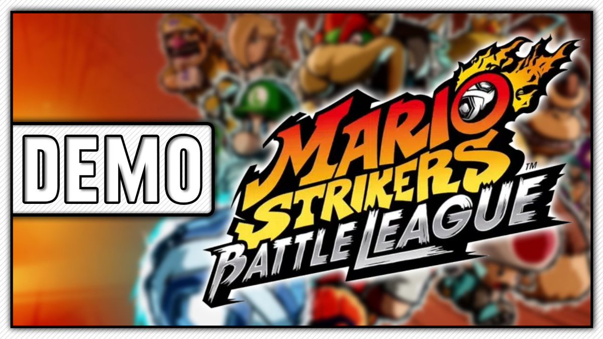 ThomasJAshwell's tweet image. The Mario Strikers series is finally back!

#LetsDemo #MarioStrikers: Battle League - First Kick is out now! youtu.be/UK7aOKrZ7eY