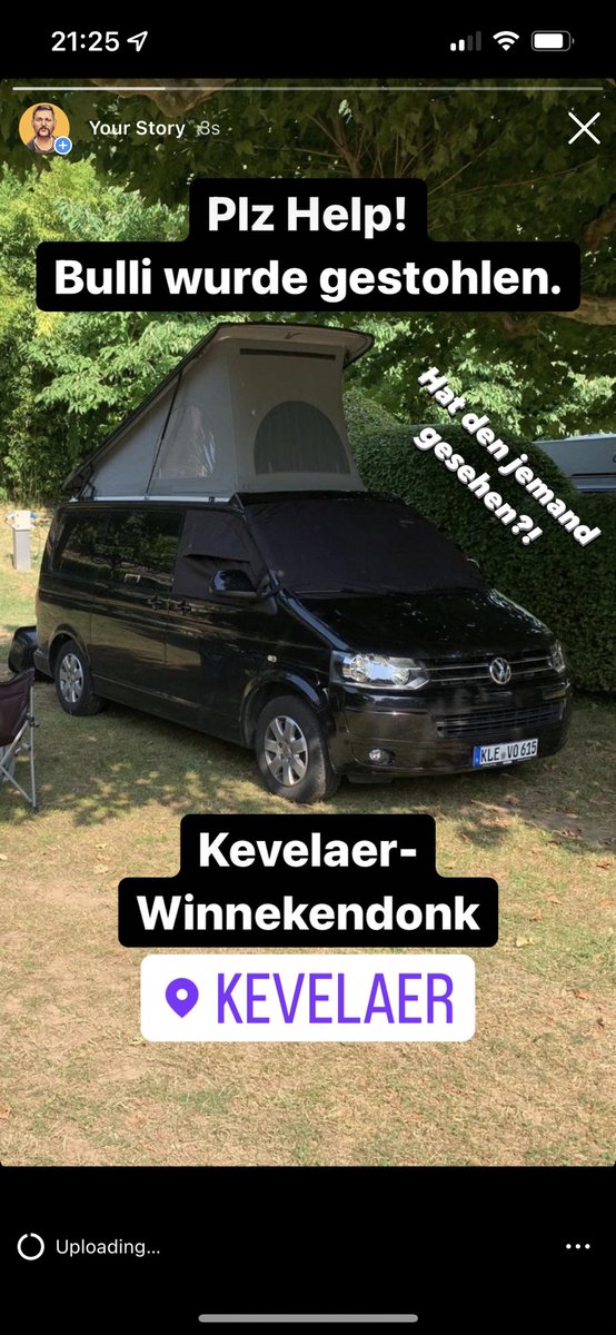 Hat jemand den Bulli gesehen?