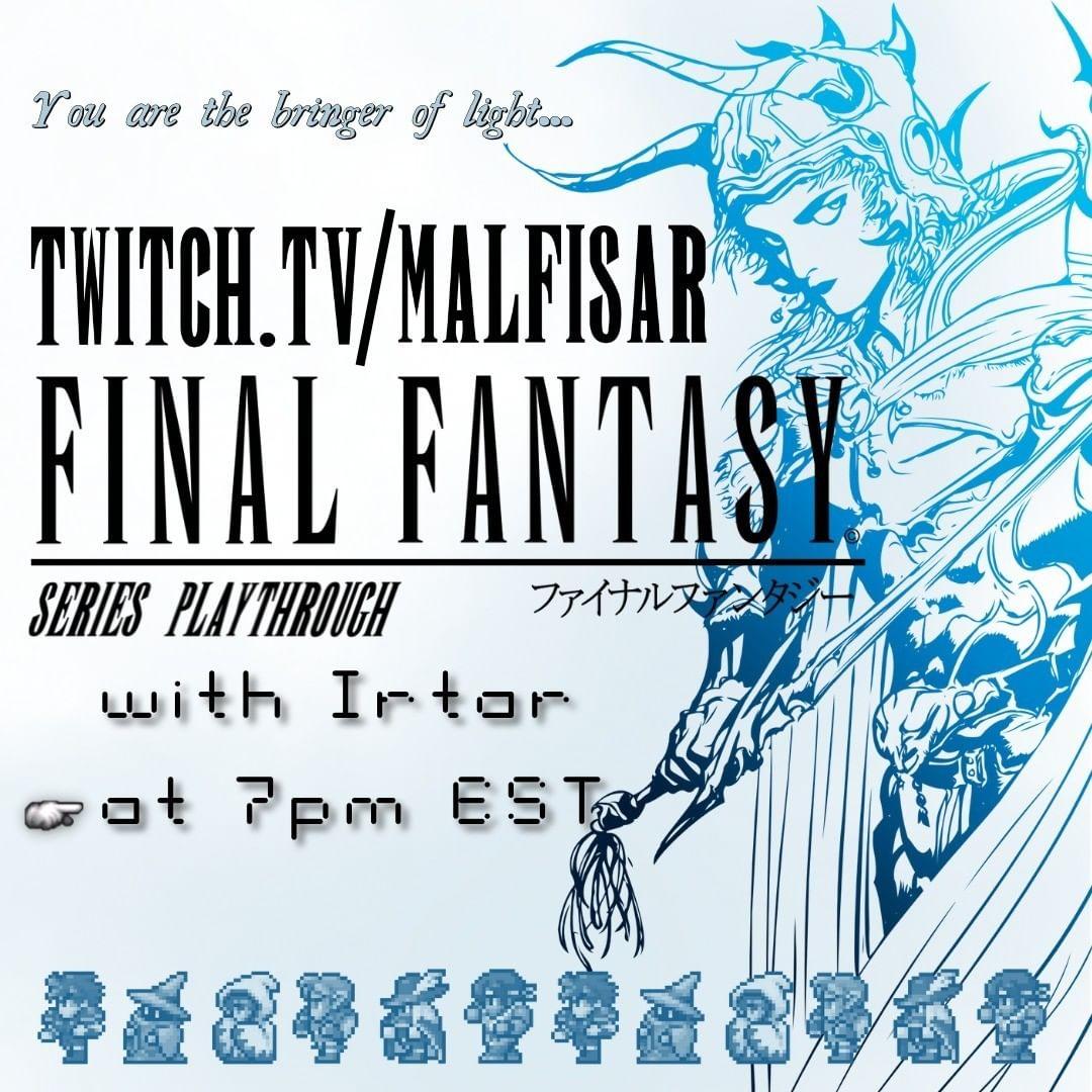 Malfisar_'s tweet photo. Tonight at 6pm EST we will start off with some Warzone lobbies and at 7pm we will continue the Final Fantasy playthrough! See you there! #toearmy #toesup #twitch #twitchstreamer #stream #friends #laughs #fun #finalfantasy #playthrough #FFseries
https://t.co/6zOAbmbaIZ https://t.co/uOIgxsDDhU