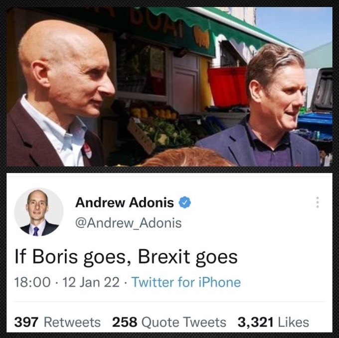 JonRussett's tweet photo. What now for #BorisJohnson ?
Will the #BiasedMSM stop, manipulating & grasping any straw to
#StorrrrrrrpBrexeeeeeet
We know of the #RejoinersClub run by #Adonis to install a rejoiner PM, namely #JHunt For the love of Allah @SkyNews @BBCNews @itvnews give us all a rest, please https://t.co/6w3iIccwgo