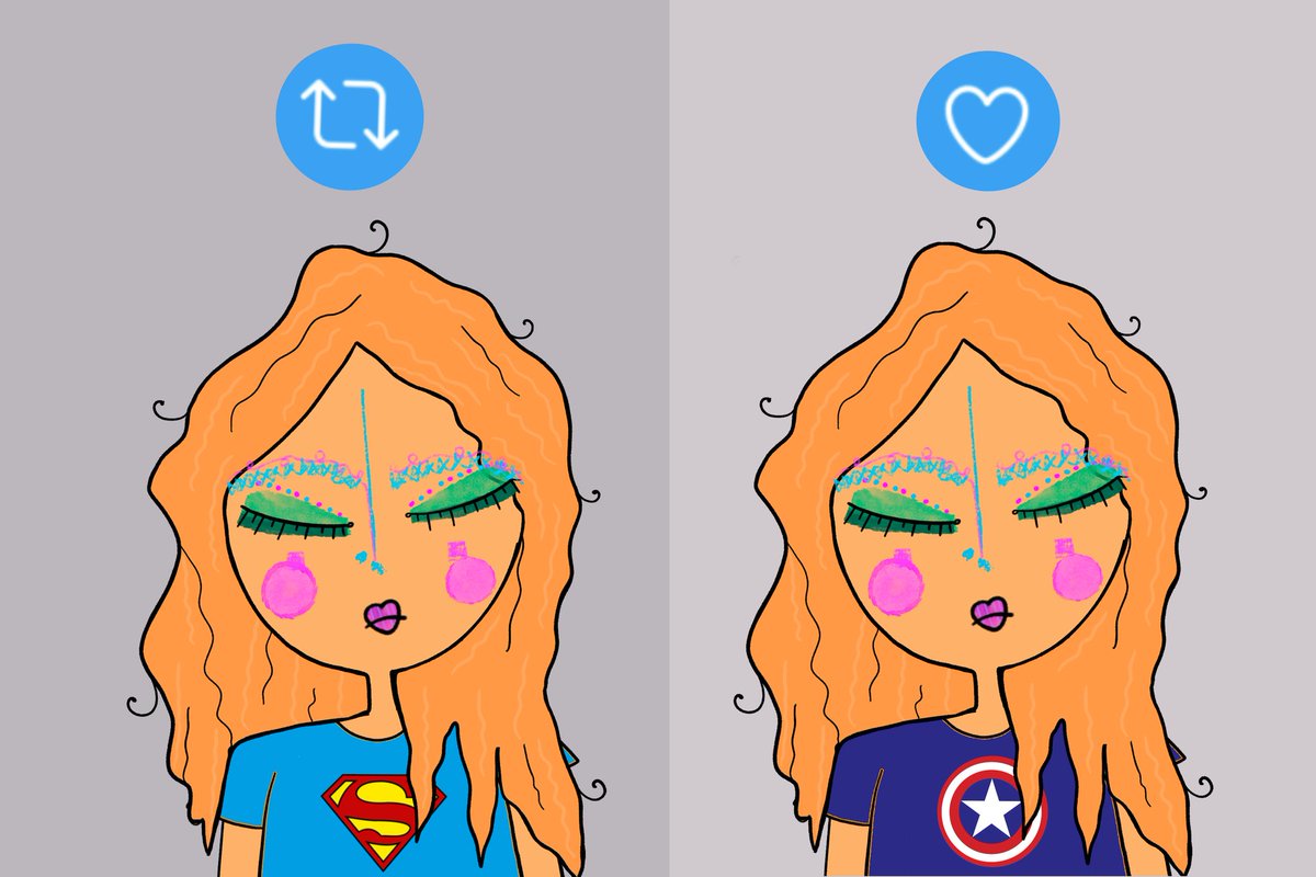 If you were in #Shakira's shoes, which team would you be?
#DC (RT) / #MARVEL (❤️)
Let's play! 😈