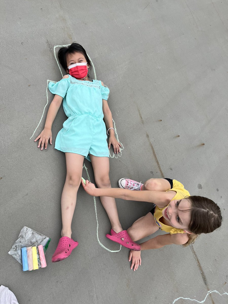 Chalk Day in our countdown to summer!☀️<a href="/GulphPBIS/">Gulph PBIS</a>