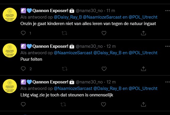 Daisy_Ray_B's tweet photo. @mjheilijgers Is het weer #BlockTuesday? 
@NaamlozeSarcast en ik zijn net harteloos 'afgedankt' na onze visie over LHBTI 😭🫣😅 https://t.co/vJEdCogPvi