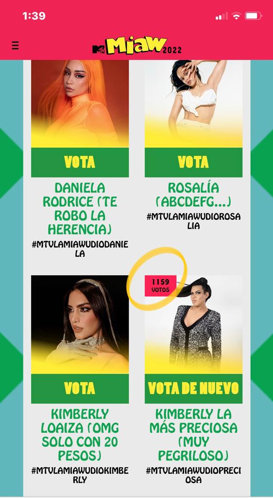 MattarGraciela's tweet photo. KIMBERLY LA MAS PRECIOSA (MUY PEGRILOSO) #MTVLAMIAWUDIOPRECIOSA https://t.co/yRSWG5xn5K