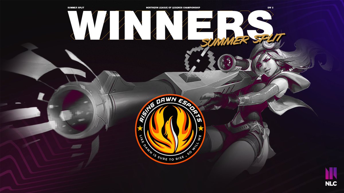 Their first game in division 2 and <a href="/RDawnEsports/">Rising Dawn Esport</a> will claim the victory!

#NLC