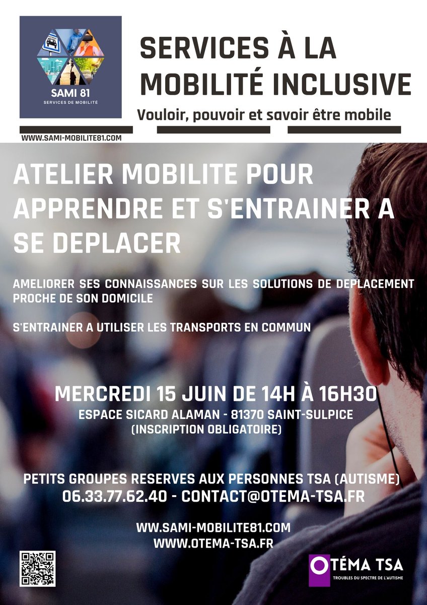 OtemaTsa's tweet photo. Des ateliers mobilité réservés aux TSA. Ce dispositif unique sur le territoire montre déjà des résultats positifs. En quelques semaines 2 jeunes autistes ont déjà réalisé des trajets en autonomie. On continue l'expérience ! #autisme #mobilité #tarn https://t.co/natwES6pzf