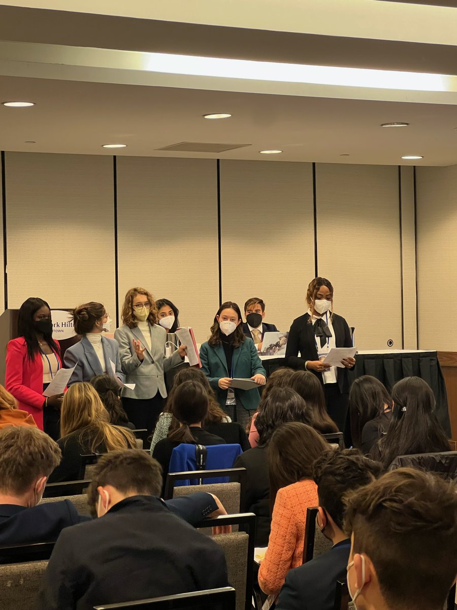 StudentLeadNet's tweet photo. Check out these #throwback pics of @tywlsqueens students participating in Model UN back in March!
#SLNetwork #TYWLS #TYWLSQueens #YWLN #GirlsEducation #ModelUN #Education #EducationEquity https://t.co/J3H0hrJutA
