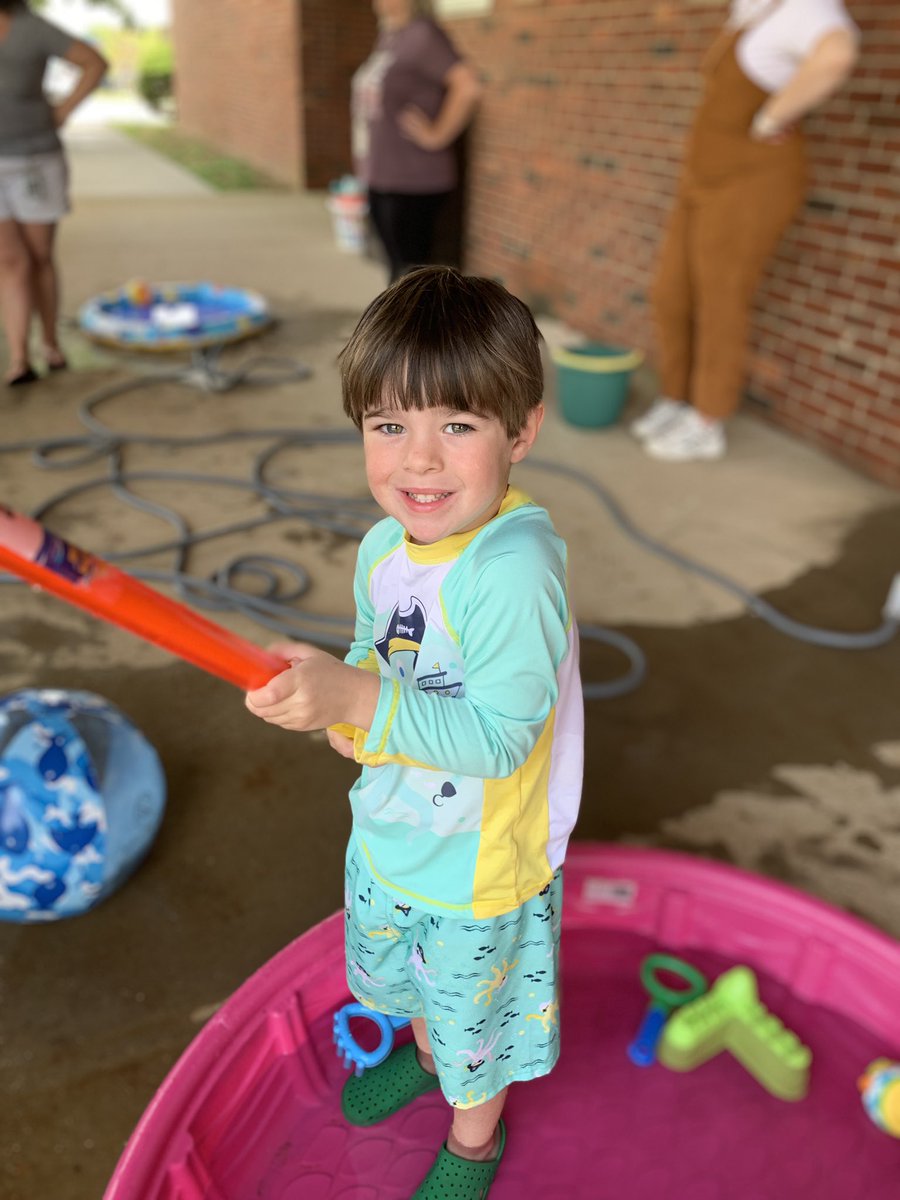 Summer is for smiles and splish splash fun with our friends at WeeMAC today!