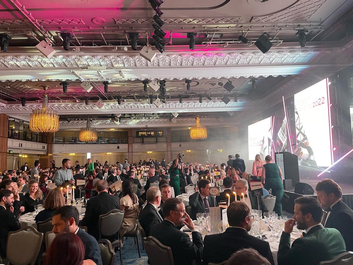 At the <a href="/PropertyWeek/">Property Week</a> Awards tonight at the <a href="/_grosvenorhouse/">Grosvenor House</a> where <a href="/Compton_LDN/">Compton</a> are nominated for four awards - wish us some luck 🍀 🙏
