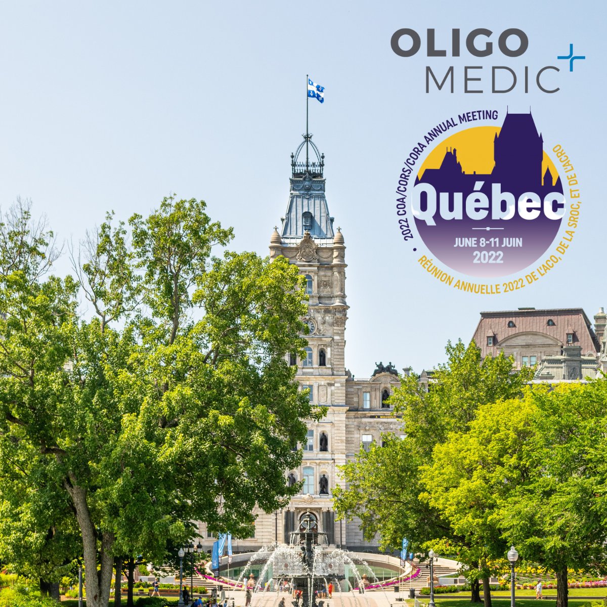 OligoMedic's tweet photo. Demain marque le début de notre #COAMeeting, la première réunion annuelle en personne organisée depuis 2019.
Des choses passionnantes se produisent; nous avons hâte de vous y voir !
Visitez-nous au kiosque 404 👉🏻 https://t.co/8VqKAJ7anP https://t.co/3nHDzkKwpb
