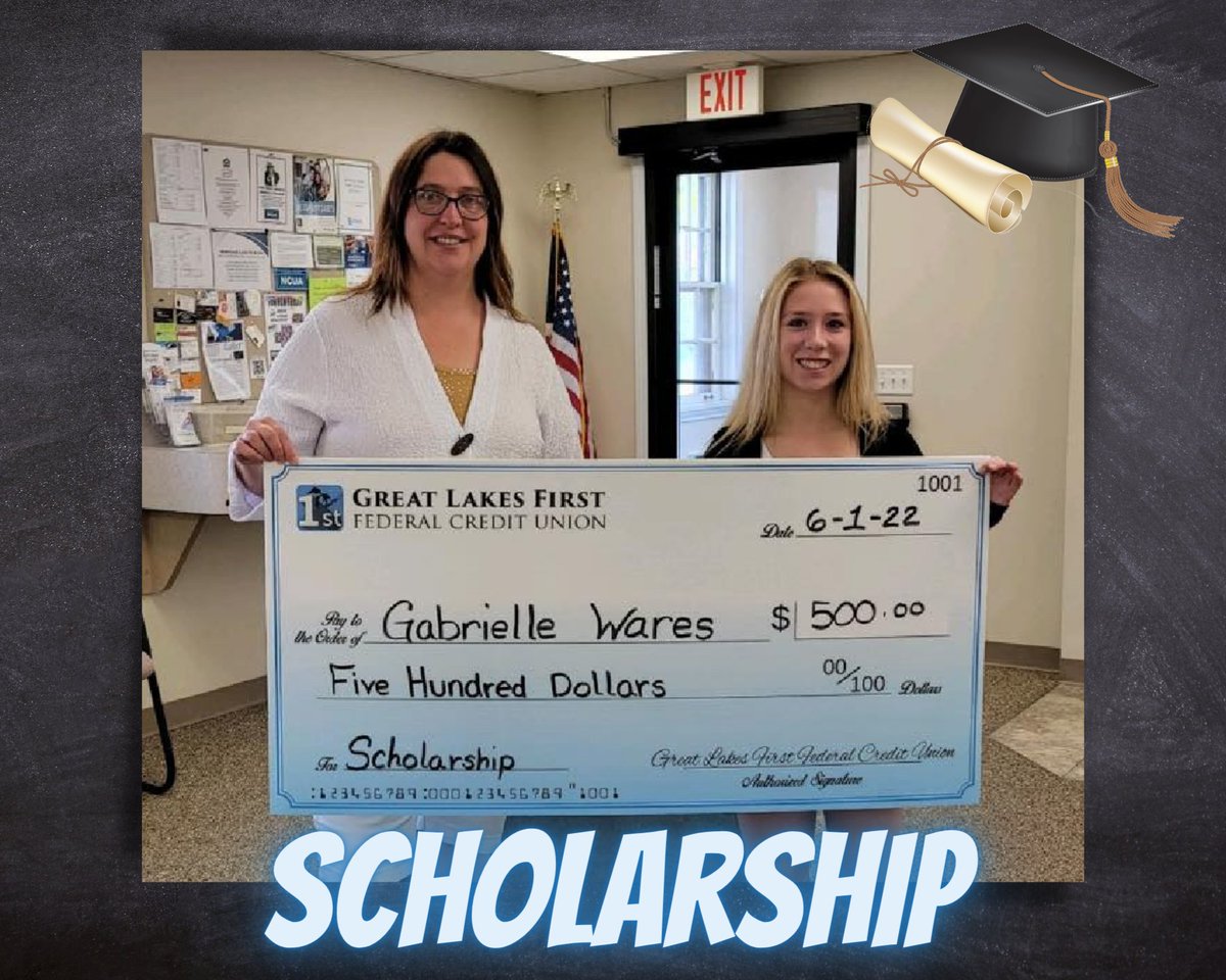 GLFFCU's tweet photo. Congratulations to our 2022 trade and academic scholarship recipients. 
📍Gabrielle Wares 
📍Kacie Derocher
📍Halleigh Boyce
📍Brittany McNally
Wishing you success in your future endeavors!
#scholarship #glffcu https://t.co/fKJYFqjfhs