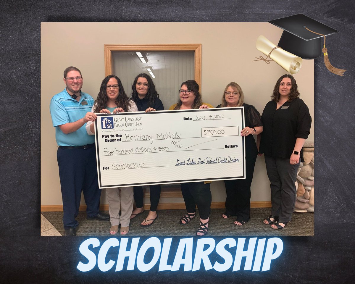 GLFFCU's tweet photo. Congratulations to our 2022 trade and academic scholarship recipients. 
📍Gabrielle Wares 
📍Kacie Derocher
📍Halleigh Boyce
📍Brittany McNally
Wishing you success in your future endeavors!
#scholarship #glffcu https://t.co/fKJYFqjfhs