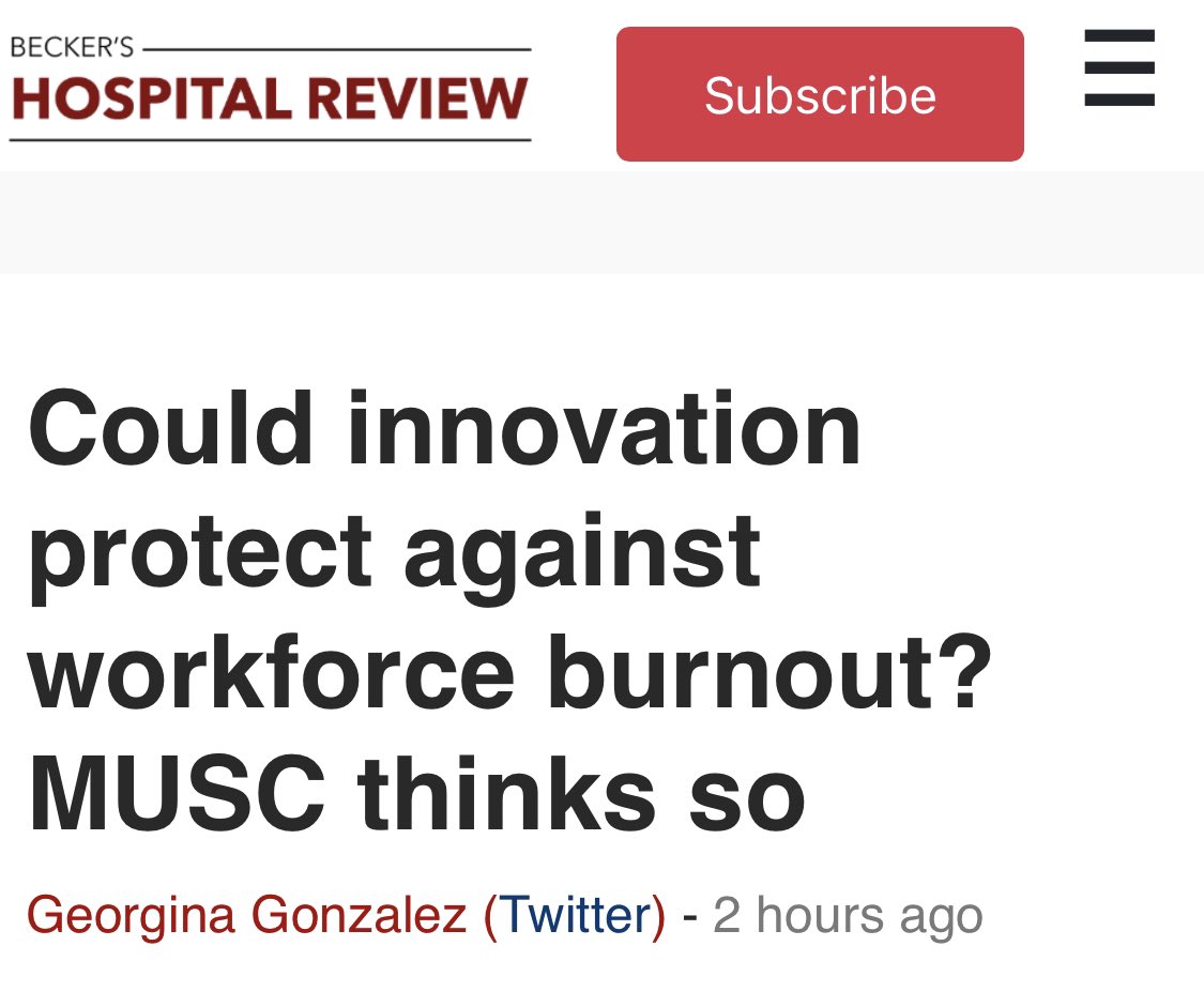 MUSC Neurosurgery Innovation

beckershospitalreview.com/strategy/could…