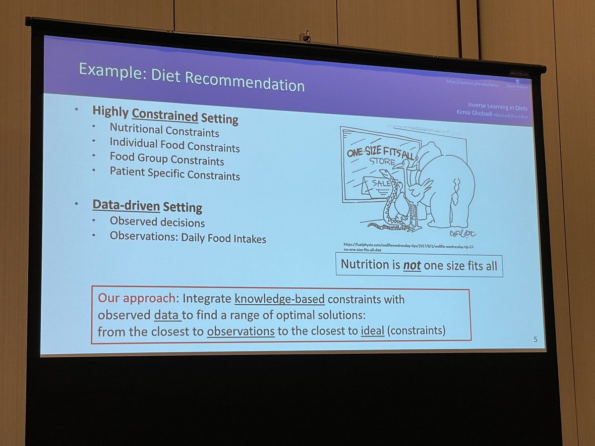 Ibrahim Chamseddine, PhD (@ibracham_) on Twitter photo #InverseLearning in diet planning by <a href="/KimiaGhobadi/">Kimia Ghobadi</a> from <a href="/JohnsHopkins/">Johns Hopkins University</a>
A very interesting approach to design a personalized diet between current eating habit and ideal diet #InverseLearning in diet planning by <a href="/KimiaGhobadi/">Kimia Ghobadi</a> from <a href="/JohnsHopkins/">Johns Hopkins University</a>
A very interesting approach to design a personalized diet between current eating habit and ideal diet