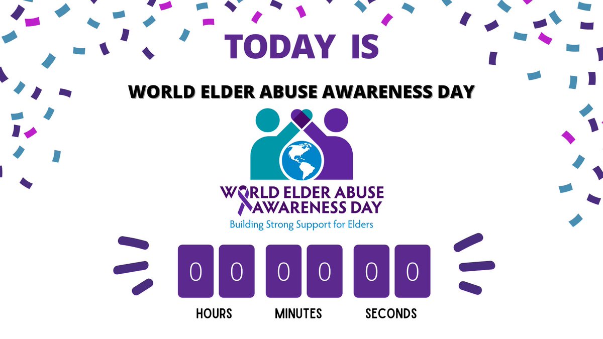 NCEAatUSC's tweet image. Today is World Elder Abuse Awareness Day (#WEAAD), an opportunity for us all to promote dialogue and educate others on the issue of #ElderAbuse. Let’s take action to create a more age-friendly society, free from abuse and neglect for all! Learn more here: eldermistreatment.usc.edu/weaad-home/