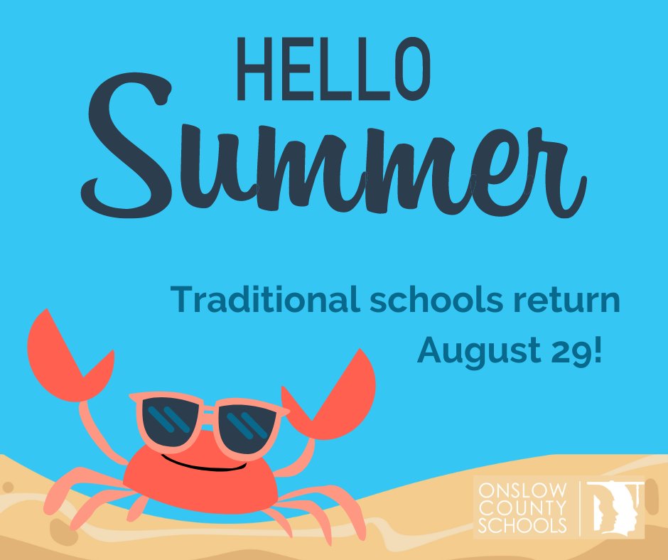 Have a safe and exciting summer break! We will see our traditional students in August and our year-round students in July!