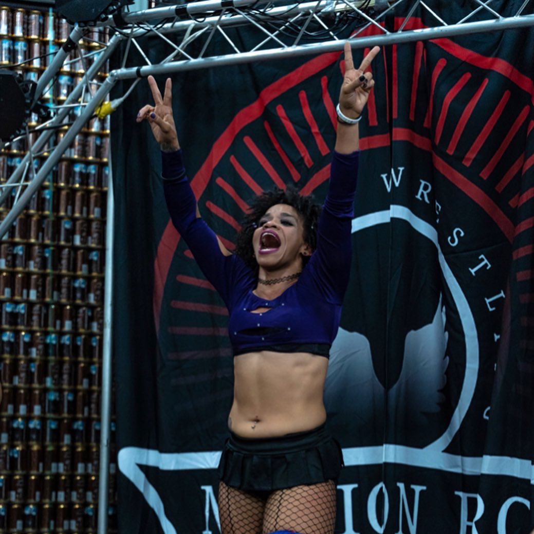 Mission Pro Wrestling on Twitter ".LaRosaNegraPR VS. edithsurreal at