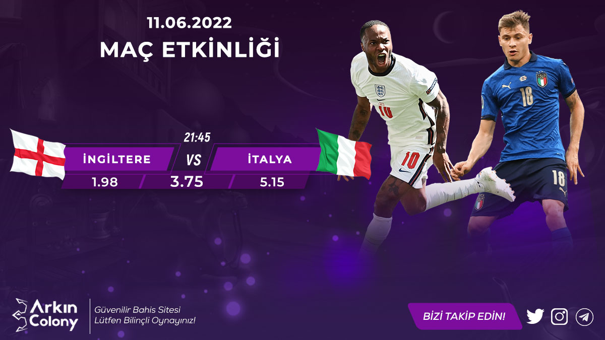 🔊#ARKINCOLONYBET'TE ULUSLAR LİGİ GECESİ 👑

🟪 Cevabı Bil
🟪 Sayfa Takip
🟪 RT+Fav
🟪 5 Arkadaş Etiketle

⚜️ 15₺ Nakit Kazan ⚜️

SON İŞLEM ŞARTI YOKTUR 💜

KATILIM : bit.ly/3aNfO7p