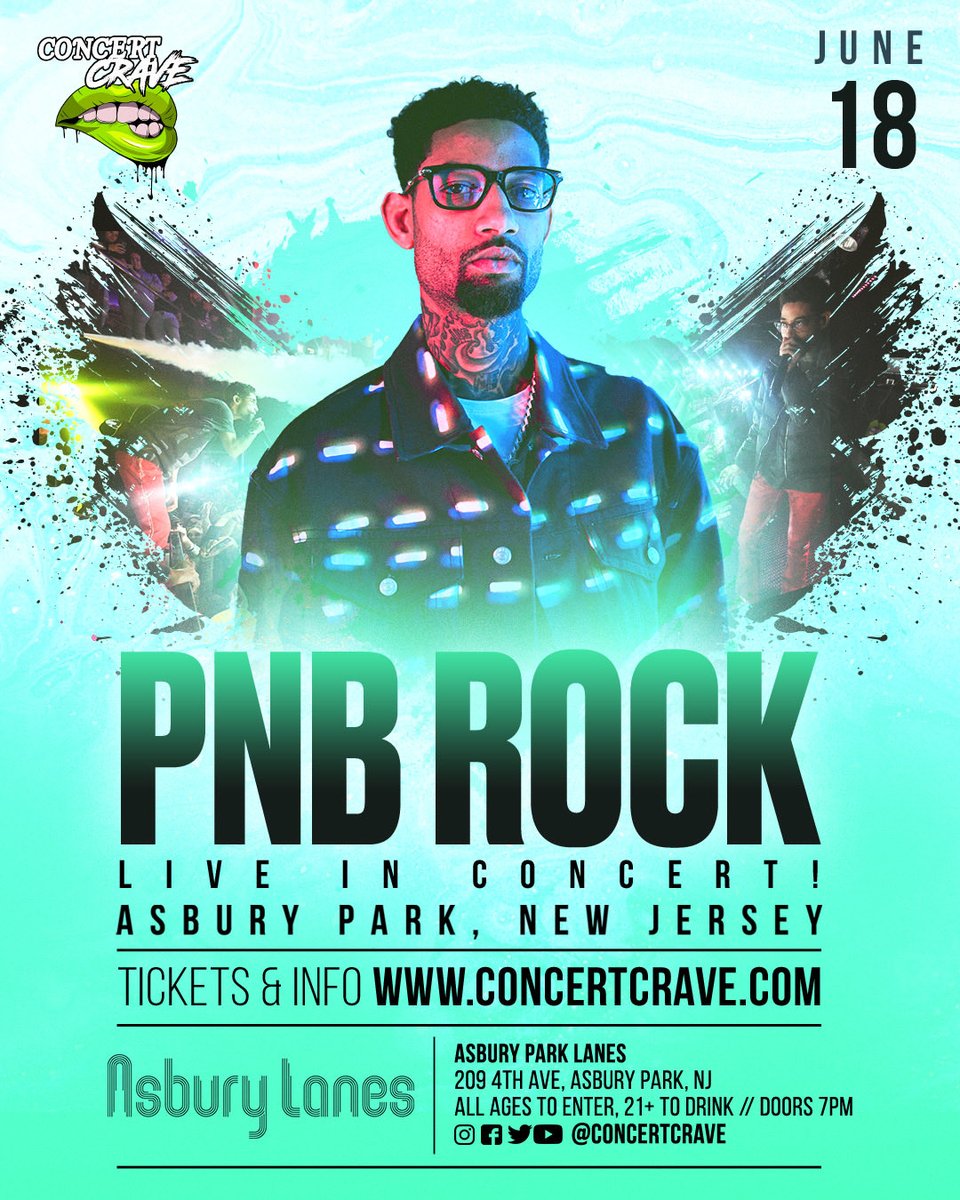PnBRock's tweet photo. June 18th, 2022
Asbury Lanes
Asbury Nj 
Tickets https://t.co/7SzsY1pptC https://t.co/JfdbVqGkZd