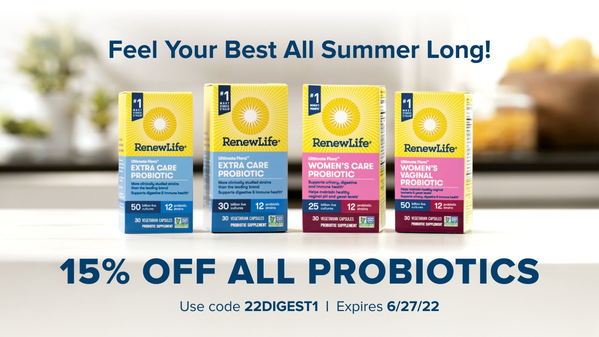 Renew Life Probiotics tweet media