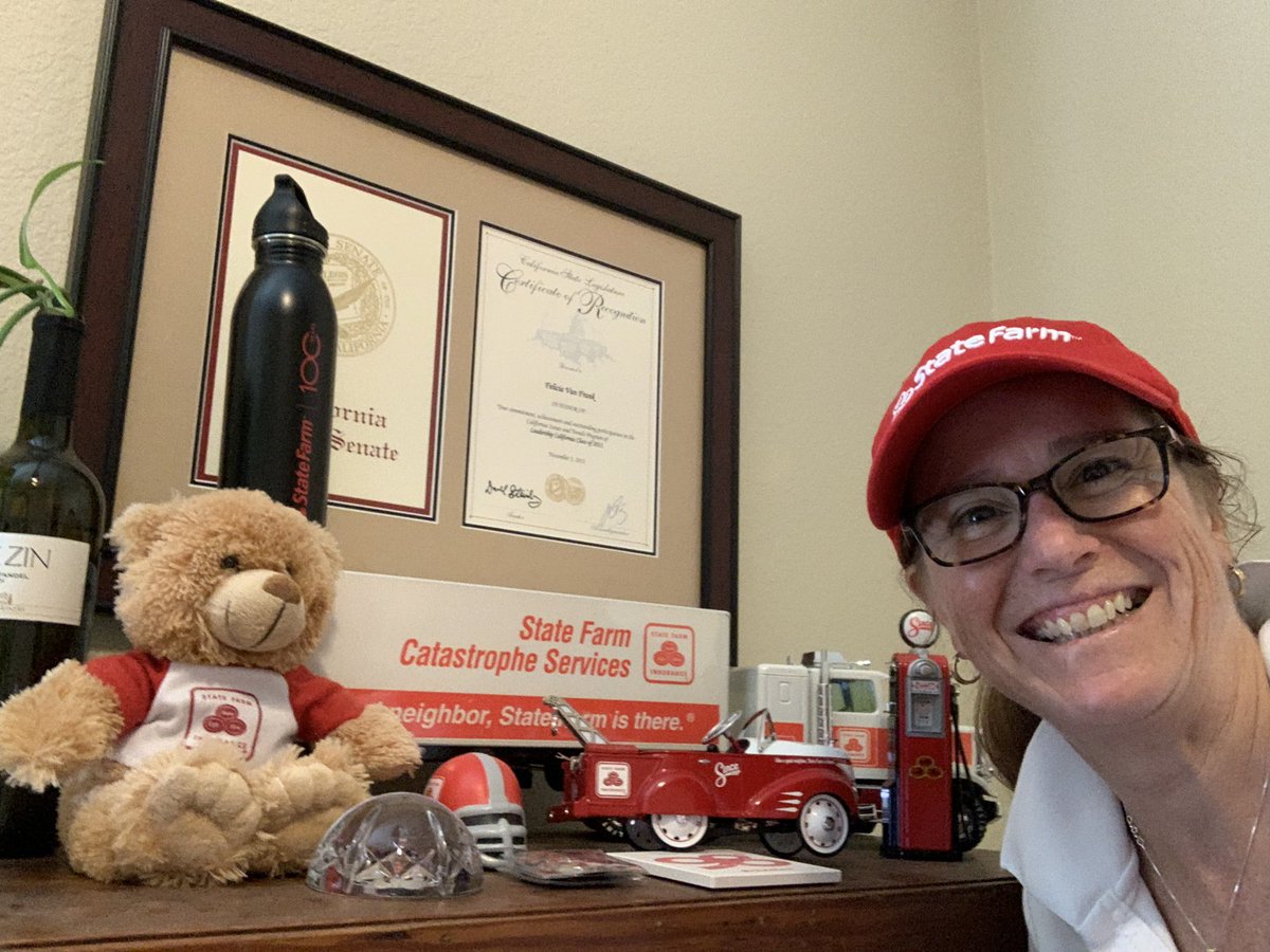Today the company where I have worked 31 years turns 100! Happy Birthday <a href="/StateFarm/">State Farm</a> I had to take a pic with some items from previous milestones! Thank you for letting this once young kid experience many incredible moments with you!