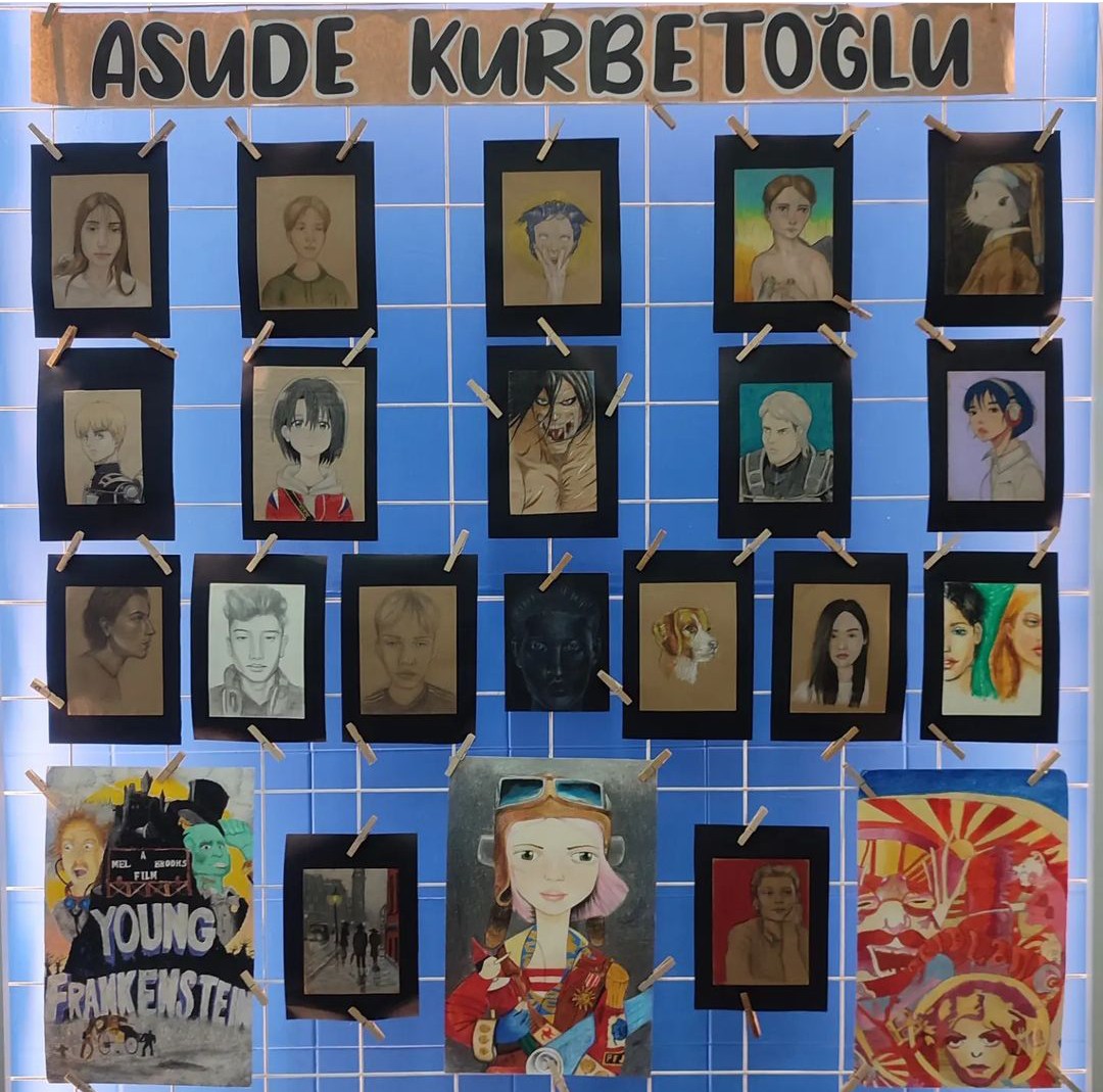 corlumsal's tweet photo. Sevgili öğrencimiz Asude KURBETOĞLU'nun kişisel resim sergisi açılışına katılım sağladık. Öğrencimizi tebrik eder, başarılı çalışmalarının devamını dileriz. @tekirdagmem @CorluMem @sanatinbahcesi @csarili @ersanulusan @hete61 https://t.co/osx0Orngex