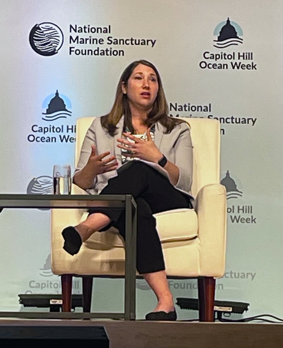 AnnaMarieLaura's tweet photo. @EnergyEllen @OrstedUS talking about the importance of addressing supply chain issues for development of sustainable #offshorewind. This means manufacturing tax credits, workforce development funds, supply of survey and operations vessels #ActOnClimate #oceanclimateaction https://t.co/Kdkl7kXmM9