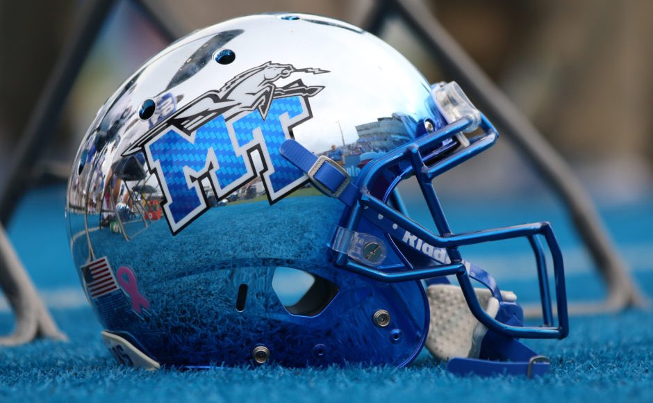 After a great conversation with <a href="/coachbeckles/">Jeff Beckles</a> <a href="/BrentStockstill/">Brent Stockstill</a> <a href="/coachdmstewart/">Mitch Stewart</a> I’m blessed to say, that I’ve received my first D1 scholarship offer from the University of Middle Tennessee <a href="/MT_FB/">Middle Tennessee Football</a> 
Special thanks to <a href="/RBCoachCarl/">RBCoachCarl</a> <a href="/BCollierPPI/">Brandon Collier</a> <a href="/PPIRecruits/">PPIRECRUITS</a> @FabianCCAA