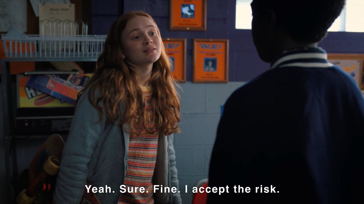 don’t think about lucas blaming himself for getting max involved