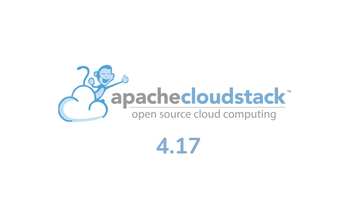 Apache CloudStack tweet media