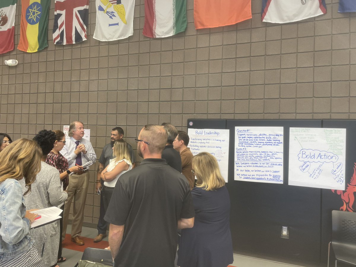 Such a great day - Learning with Leaders. Thank you <a href="/McREL/">The McREL Institute</a> for your support and guidance! <a href="/isaacschools/">Isaac School District</a>
