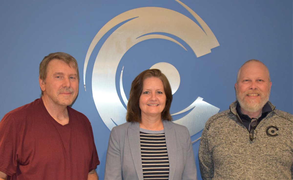 Congratulations to our full-time employees who have been with us for ten years! 
Scott Karr, English Instructor -Michelle Snow, Secondary Center Director -Bandy Wilson, Facilities.