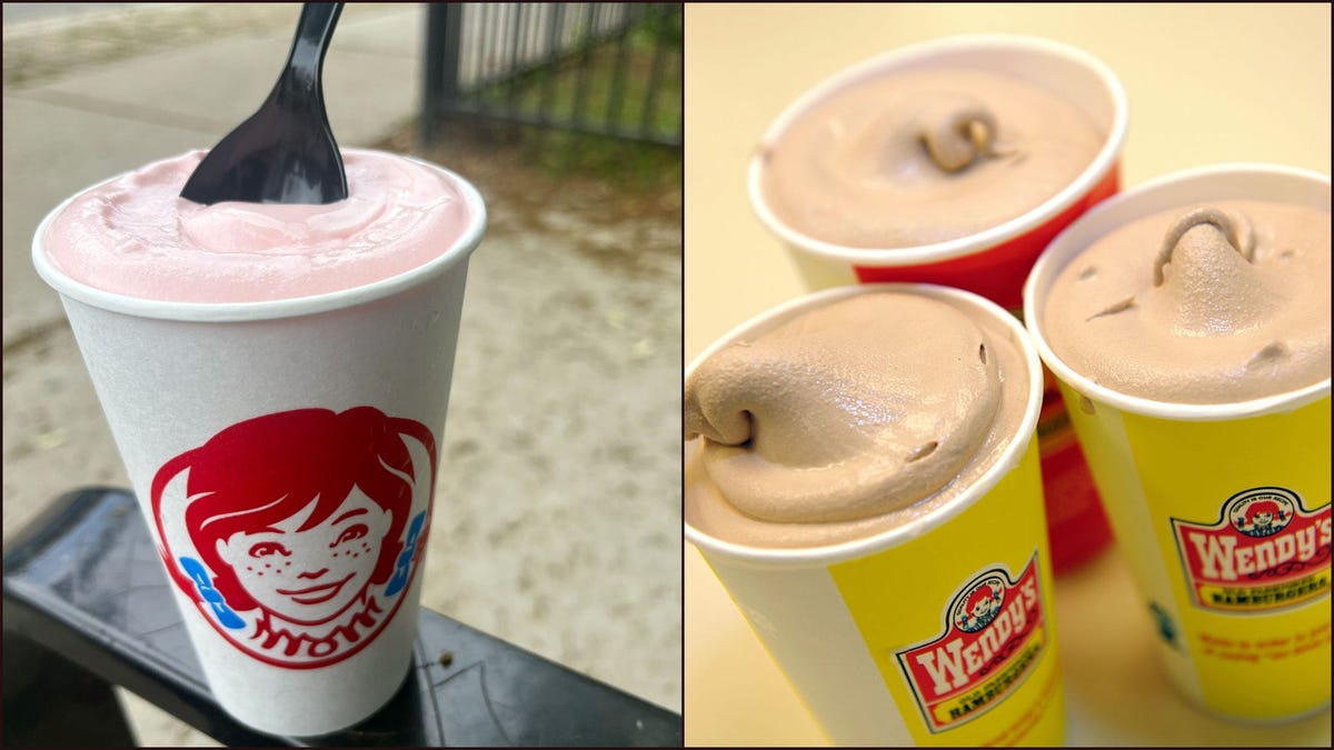 thetakeout's tweet photo. Wendy’s New Strawberry Frosty Doesn’t Taste New At All https://t.co/76Wkc96soC https://t.co/UdCjXJ0CID
