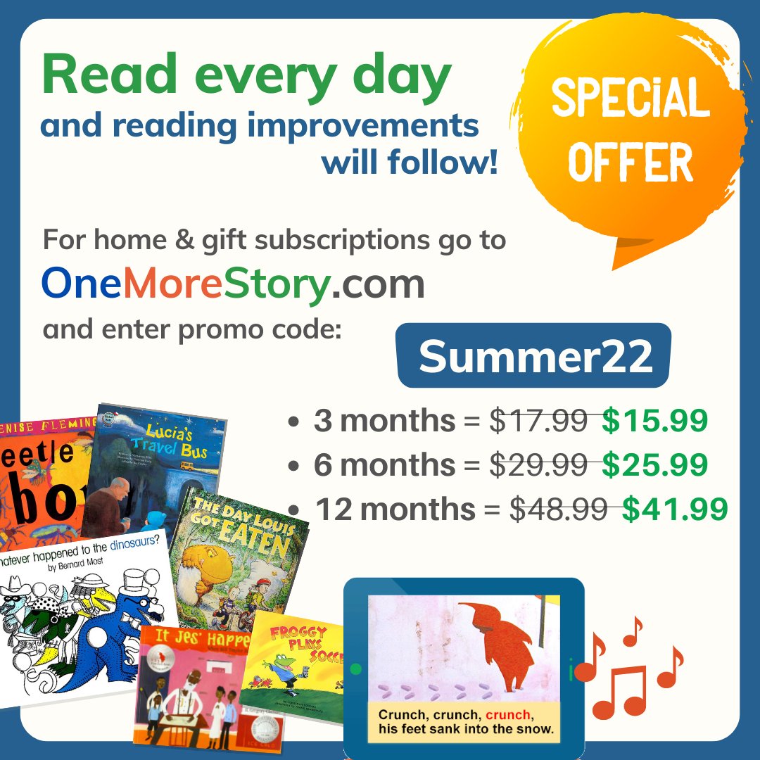One More Story (@EarlyReader) / Twitter