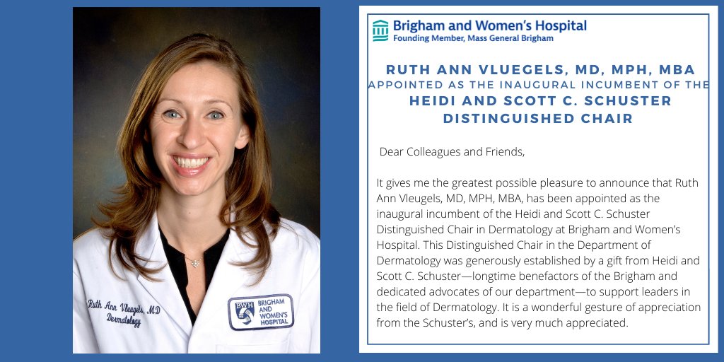 Mass General Brigham, Department of Dermatology tweet media