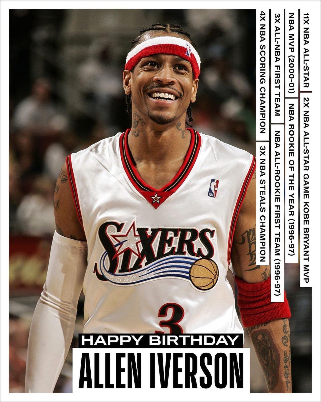 Happy Birthday Allen Iverson! 