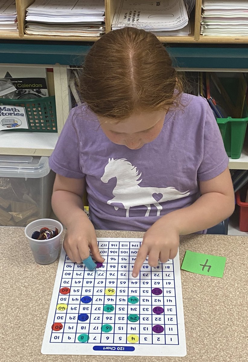 tchanatski's tweet photo. Students practiced skip counting today using different math tools!!🧮✏️👩🏻‍💻👍@Hubbard_School @Inv3_Math @RSDBusinessMath #handson #learningthroughexploration #placevalue #numberpatterns https://t.co/TzyLgZXRvl
