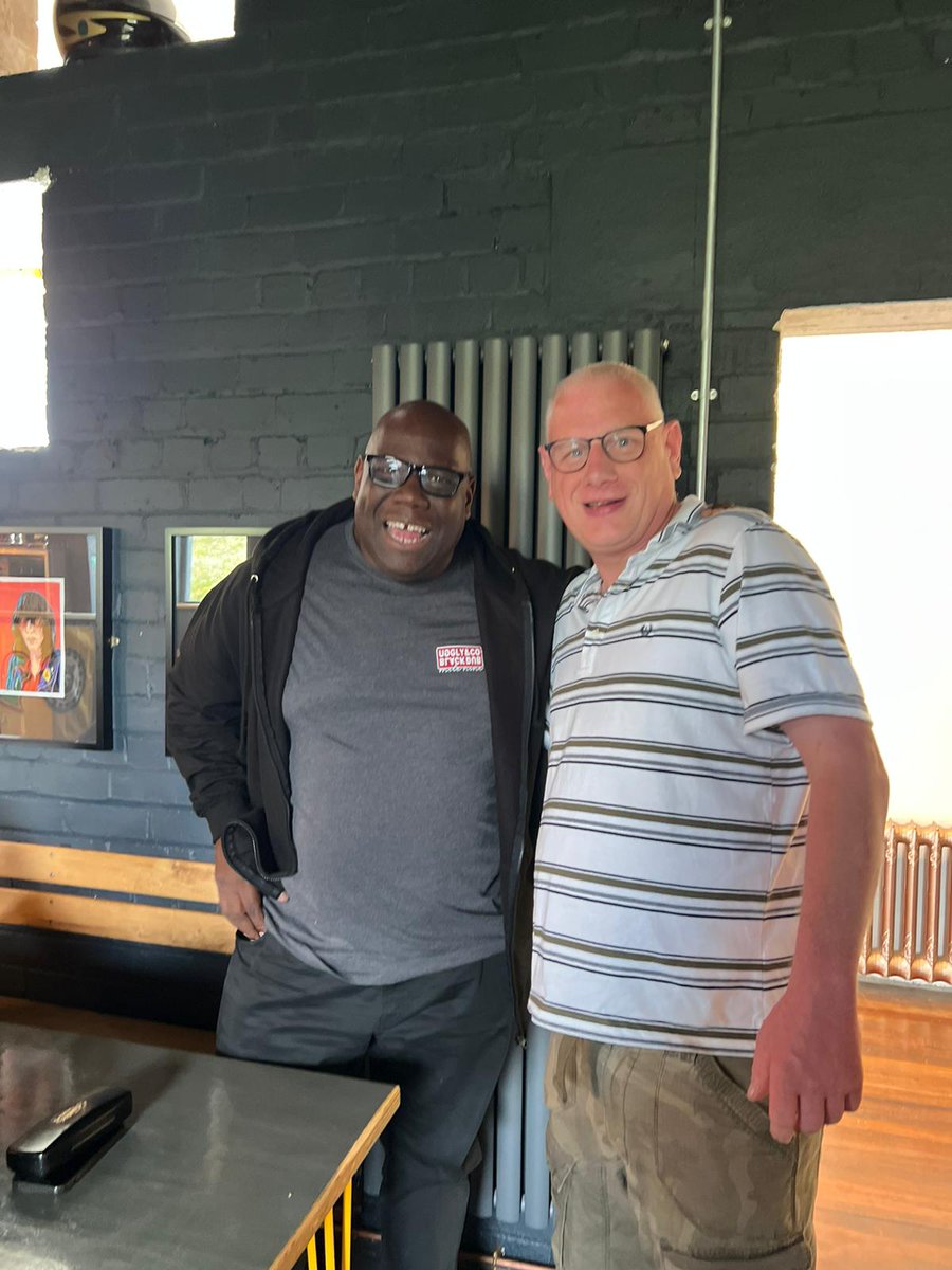 Met The Mr Carl Cox at the Isle of Man TT today top bloke .