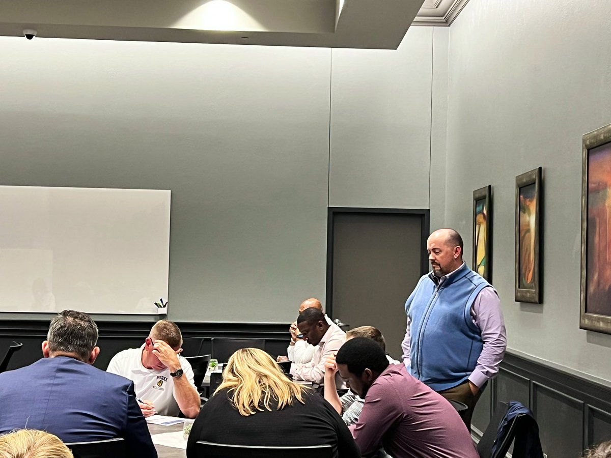 DrFateama's tweet photo. Principals are learning from principals at our @OmahaPubSchool Principal Leadership and Learning Institute! Thank you @OPS_Buffett Principal CK for leading the way! #forwardtogether #OPSleadandlearn 🤩 https://t.co/1m2fuYnlD3