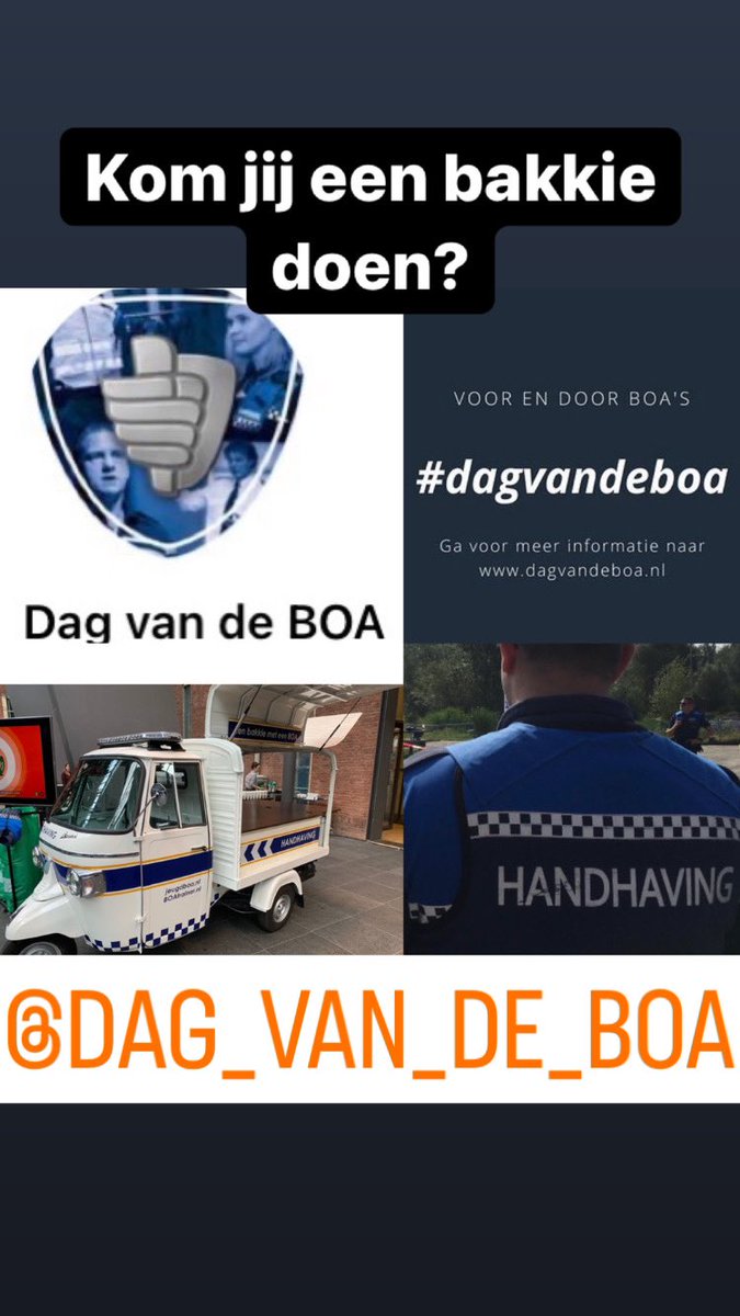 Kom jij volgende week een bakkie doen <a href="/dagvandeboa/">Dag van de BOA</a>