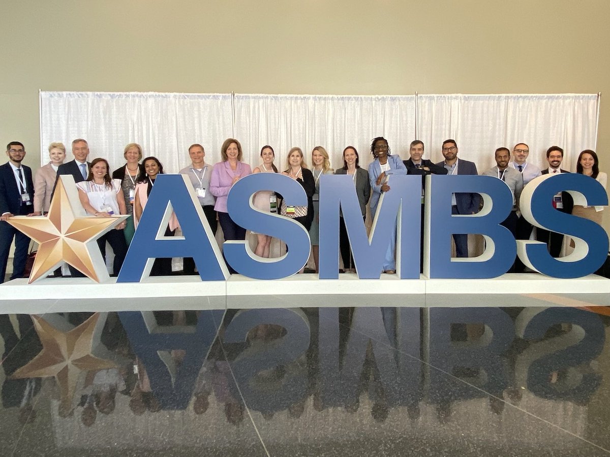 Cleveland Clinic always makes an incredible splash at #asmbs2022 (aka the ⁦<a href="/CleClinicMD/">Cleveland Clinic MD</a>⁩ show). Best practices, latest research, expert talks. So lucky to have this work family ⁦<a href="/ASMBS/">ASMBS</a>⁩ ⁦<a href="/ASMBSIH/">ASMBS IH</a>⁩